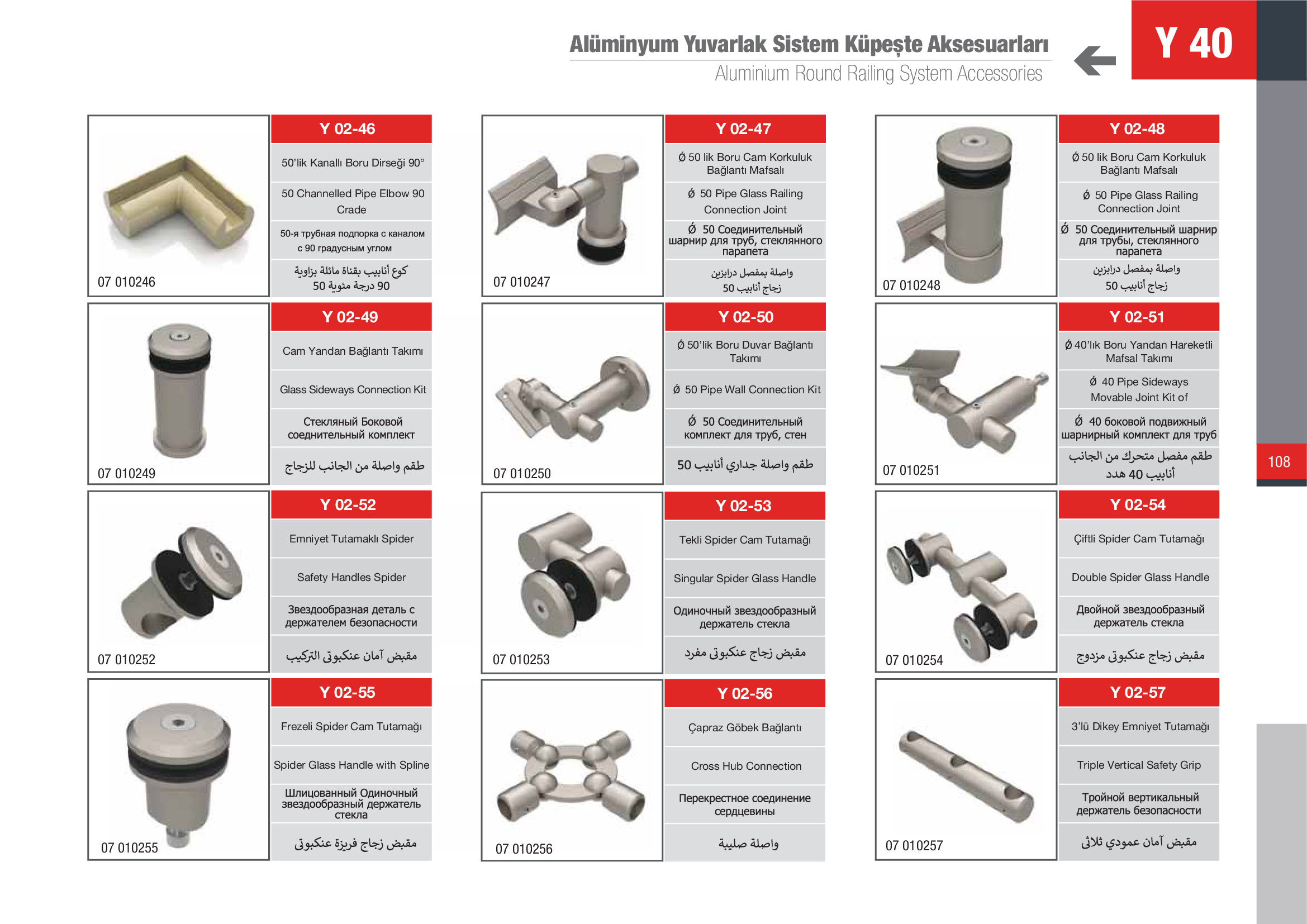Küpeşte Oval Sistemleri 15